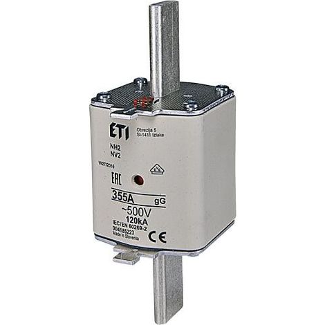 Fusible ETI NH NH2 gG 355A/500V, Cond. 3