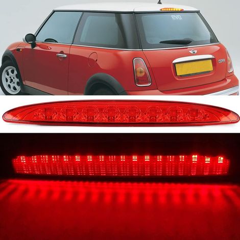 1PCS Lumière De Frein Haute LED Troisième Feu Stop pour BMW Mini Cooper R50 R53 2002-2006 63256935789 6325-6935-789 (1/5)