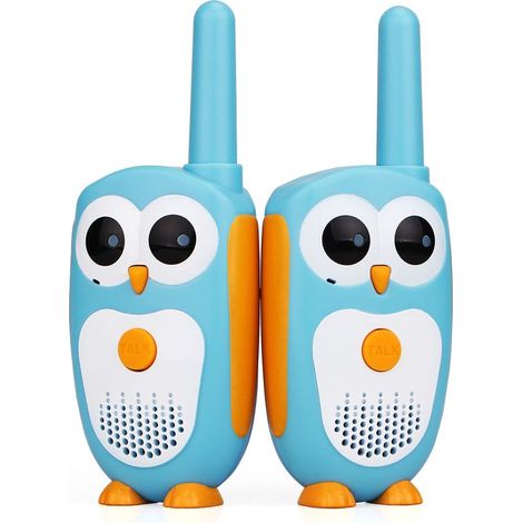 2 pièces RT30 talkie-walkie pour enfants dessin animé hibou radio jouet cadeau d'anniversaire pour enfants garçon fille (1/5)