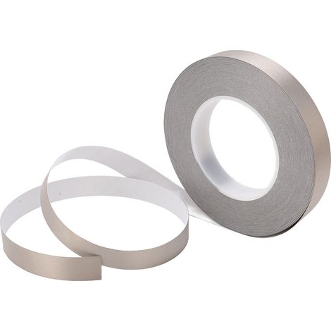 Ruban adhésif conducteur en tissu, épaisseur 0,12 mm, largeur 19 mm, longueur totale 50 m, ruban conducteur électronique simple face (1/5)