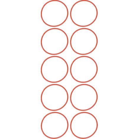 10 joints toriques en caoutchouc circulaires, précis, durables, résistants à la chaleur, lisses et propres, pour plaques de soupapes (1500 W) (1/5)