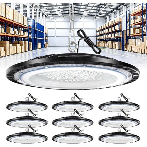 Lampe Atelier Eclairage Garage 150W 15000LM Plafonnier Garage (1/5)