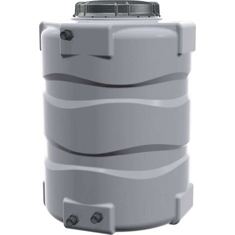 Serbatoio verticale in polietilene per riserva acqua NPA 1000 Litri - Altezza 221cm Diametro 80 cm