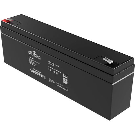 Offgridtec, 2,2 Ah/C10 Agm Solar Batteria per Applicazioni Cicliche, 2 – 01 – 001470 (1/4)