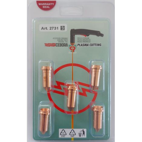 CEBORA 2731 UGELLO LUNGO Ø 1.1 mm TORCIA CP 70C MAR UGELLI CONFEZIONE 5 PZ (1/4)