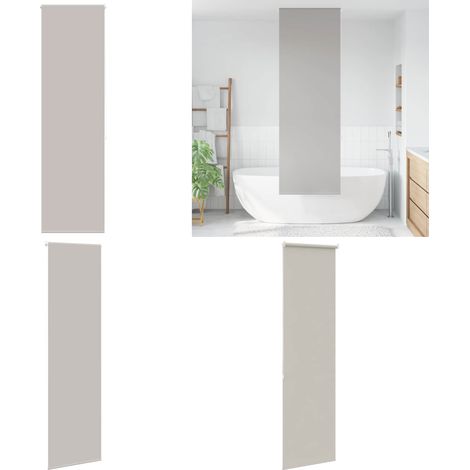 vidaXL Store enrouleur de douche 60x240 cm largeur du tissu 56 cm (1/5)