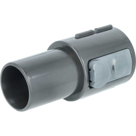 vhbw Vacuum Cleaner Hose Adapter to 32mm Accessory Connector compatible with Dyson Cinetic Big Ball CY22 - Plastic Red, Dark Grey Nozzle Converter