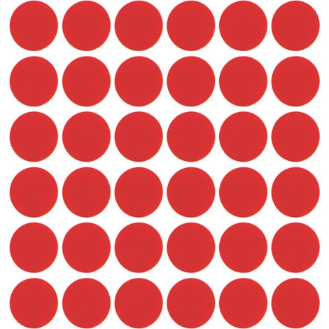 Lot de 100 rubans adhésifs ronds double face en acrylique, sans traces, pour la décoration (1/5)