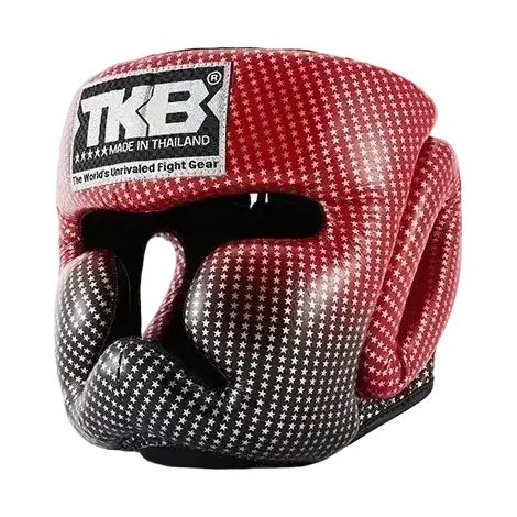 Casque de boxe Top King Super Star rouge taille M (1/5)