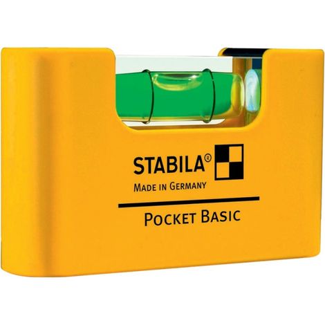 Mini Livello Tasca 7 Centimetri Di Base Stabila