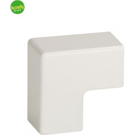 Angolo piano per canalina Elettrocanali 22 x 13 mm 2 pz