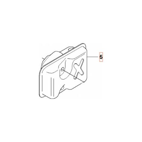 MARMITTA 544303801 ORIGINALE HUSQVARNA