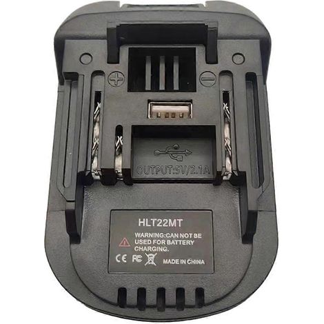 Adaptateur HLT22MT pour utiliser une batterie Hilti 22 V Li-Ion avec un outil à batterie au lithium Makita (1/4)