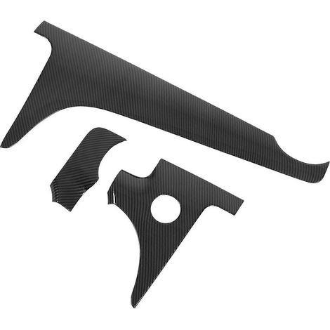 Baguette décorative de console centrale aspect fibre de carbone, pièce de rechange pour Mercedes-Benz Classe C W206 2 (1/5)
