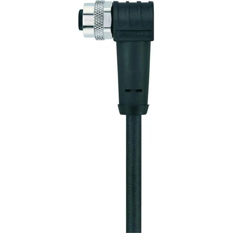 [NEUWERTIG] B-Ware Escha Sensorstecker Steckverbinder M12 Buchse Gewinkelt 5m 5 Polig Sensoren