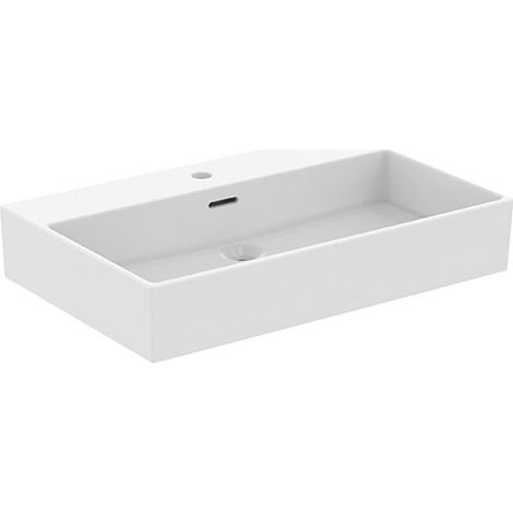 IDEAL STANDARD T3894V1 Lavabo Extra, 1 trou, avec trop-plein (1/2)