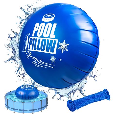 Coussin Piscine Hivernage Gonflable 1,2m XL, Coussin Gonflable Piscine pour Hivernage de Piscines, Accessoire de Protection de Piscine, Idéal pour Hivernage de Piscines (1/5)