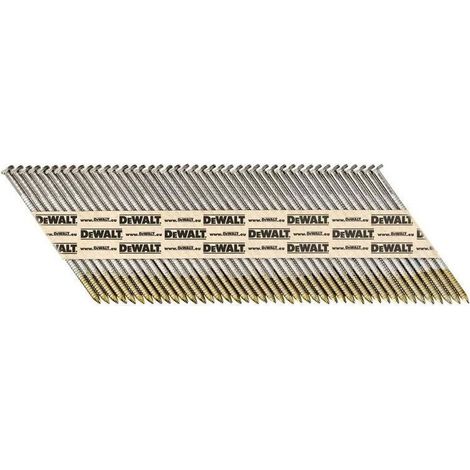DEWALT Chiodi dentati zincati a caldo 2,8 x 50 mm - Confezione da 1200 - DNPT28R50HDZ