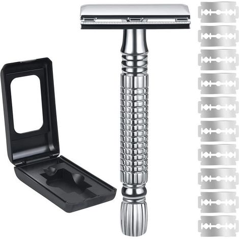 Rasoir - Rasoir coupe choux - rasoir barbe - Rasoir de Sécurité Traditionnel - rasoir de surete