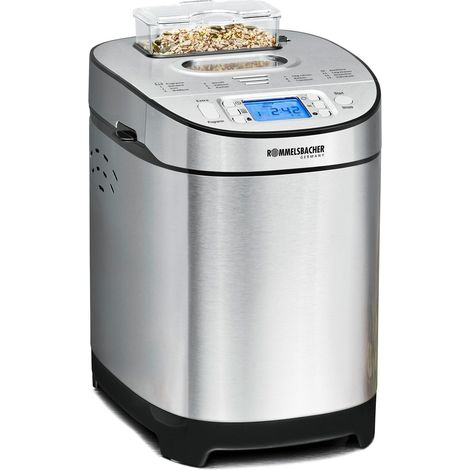 Rommelspacher BA 550: Frullatore a immersione in plastica e acciaio inox, 900 g, ideale per impasti senza glutine e pane di segale, con impostazioni di luce e oscurit�, capacit� media (1/5)