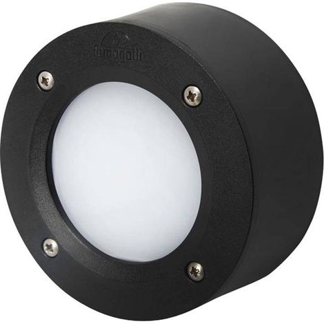 Balise LED extérieur surface "EXTRALETI 100 - FUMAGALLI" - 3W - Noir (1/5)