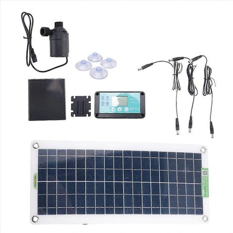 50-W-Solarwasserpumpe für Garten, Familienbrunnen, Bewässerungsanlage und Wohnmobil (1/5)