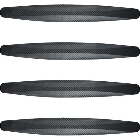 4 Pièces Bande Protection de Pare Chocs Voiture, Bande de Protecteur de Pare Chocs, Voiture Bandes Anti Collision, Universel Auto Pare Chocs Arrière Protection, pour Voiture, SUV, Pickup, Camion