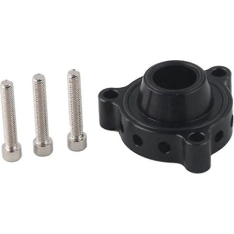 Adapter für Blow-Off-Ventil aus Aluminiumlegierung für BMW N20 und MINI Cooper 20T Motor F30 3er und 5er Turbo BOV1117 – schwarz