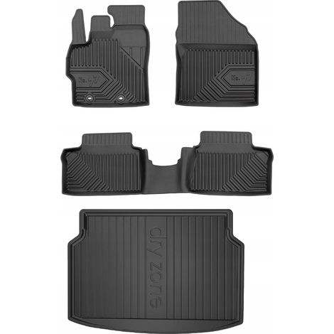 SET 77 Tapis de sol et moquettes pour Toyota Yaris 4 Hybrid Hatchback de 2020-