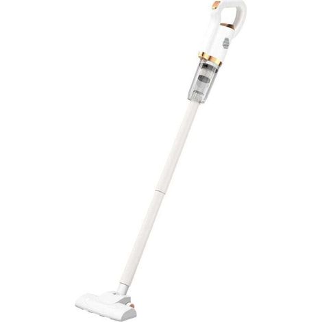 Aspirateur sans fil 2 en 1, puissant, portatif, rechargeable et silencieux, avec brosse pour sols, idéal pour la maison. (1/5)