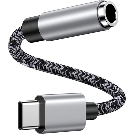 Adaptateur USB C Jack 3.5mm, Ecouteur Casque Prise