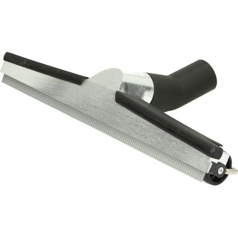 Brosse pour sol avec roulettes, avec lamelles, 38 x 380 mm de large
