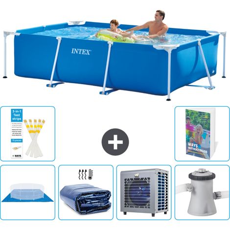 Intex Piscina con struttura Rettangolare - 260x160x65 cm - 7-pezzi  S124 (1/5)