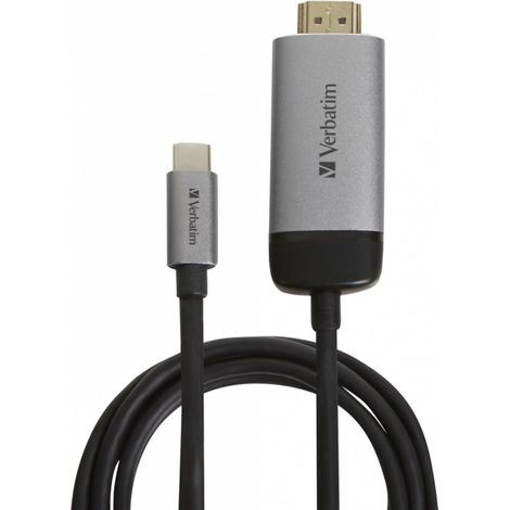 Verbatim USB-C® Adapterkabel [1x USB-C® Stecker - 1x HDMI-Stecker] 49144 1.50 m (1/2)