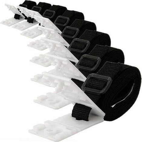 1 kit Ceinture de natation, fixation universelle pour rouleau de couverture solaire, compatible largeur 10-24 pi, épaisseur 8-16 mm, usage extérieur (1/5)