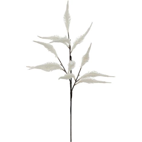 Branche décorative spéciale fêtes Corail Blanc H 70 cm - Feeric Christmas (1/2)