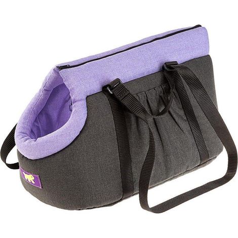 Ferplast BORSELLO Sac de transport pour chiens et chats. Variante 60 - Misure: 48 x 26 x h 26 cm - Lilac