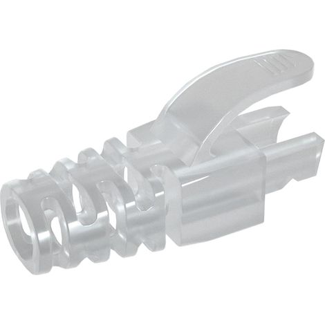 Protections anti-traction RJ45 6,5 mm, 100 Cat5e/Cat6, couvercle de (1/5)