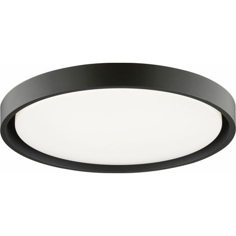 Brilliant LED Deckenleuchte Sonora Ø 41 x 8 cm warmweiß-kaltweiß schwarz-weiß