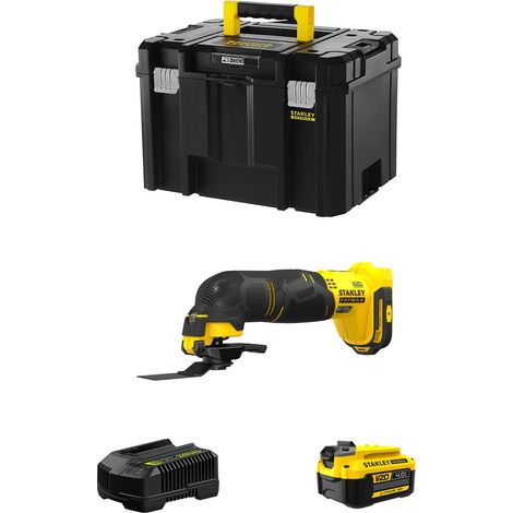 Multi-Cutter STANLEY FatMax SFMCE500M1T (1 x 4,0 Ah + Ladegerät + TSTAK VI)
