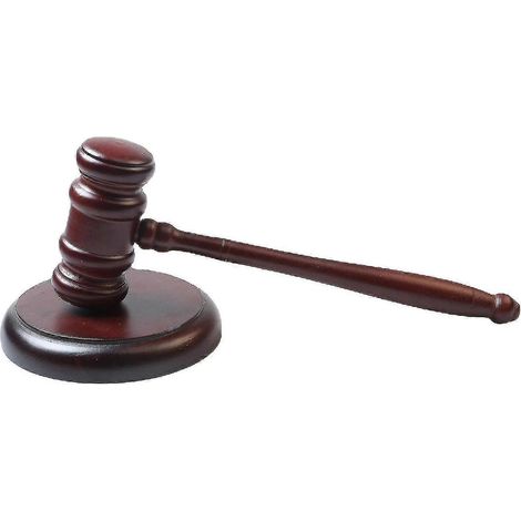 Ensemble maillet en bois et calebasses. Maillet en bois et marteau rond, calebasses idéales pour juges et avocats. (1/5)