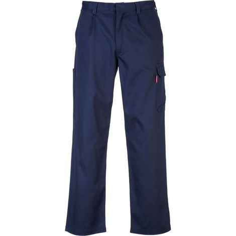 Pantalon Bizweld Fr Cargo Couleur : Marine Taille 5xl - Portwest (1/5)