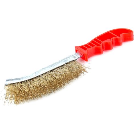 Brosse métallique en laiton amio-02602 (1/3)