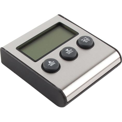 Thermomètre numérique multifonction pour cuisine, alarme alimentaire, sonde de température industrielle, outil de mesure précis. (1/5)