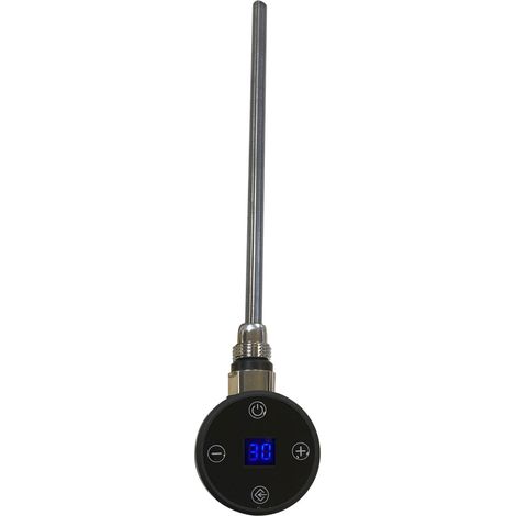 JTP Electric Thermostat Heating Element 600 Watts - Matt Black