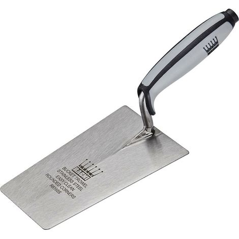RAGNI Crown 6-1/2" 165mm Stainless Steel Bucket Brick Builders Trowel R6165S