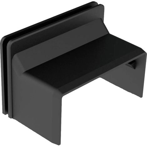 KOPOS 8639FB Goulotte de câble élément de traversée (l x H) 40 mm x 20 mm 1 pc(s) noir C831342