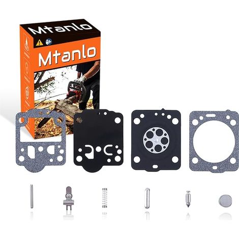 Kit de réparation de carburateur RB-149 pour tronçonneuse Husqvarna 235 236 240 435 (1/5)