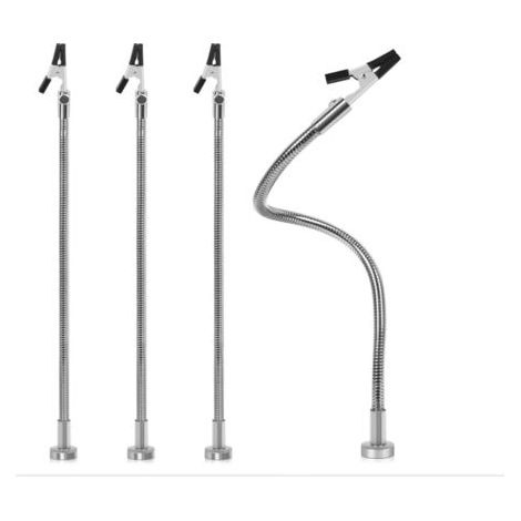 QORVA-Pince de soudage magnétique universelle 4 pièces, maintien stable de la pièce, soudage à la troisième main, zone de serrage de 25 mm, pratique pour le travail des métaux, le bricolage et la répa
