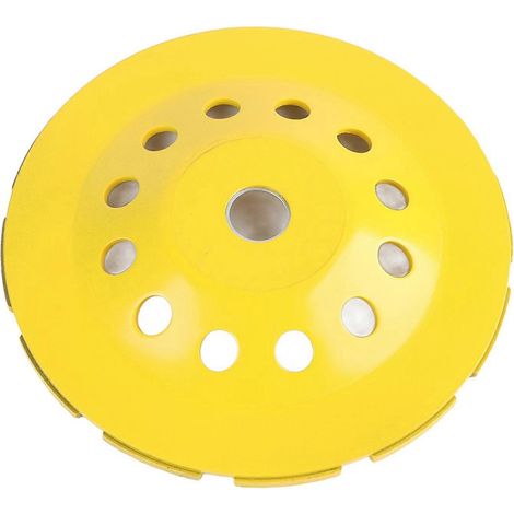 115/125/180 mm Diamant-Doppelreihen-Schleifscheibe zum Schneiden von Ziegeln und Beton für Winkelschleifer (180 mm)